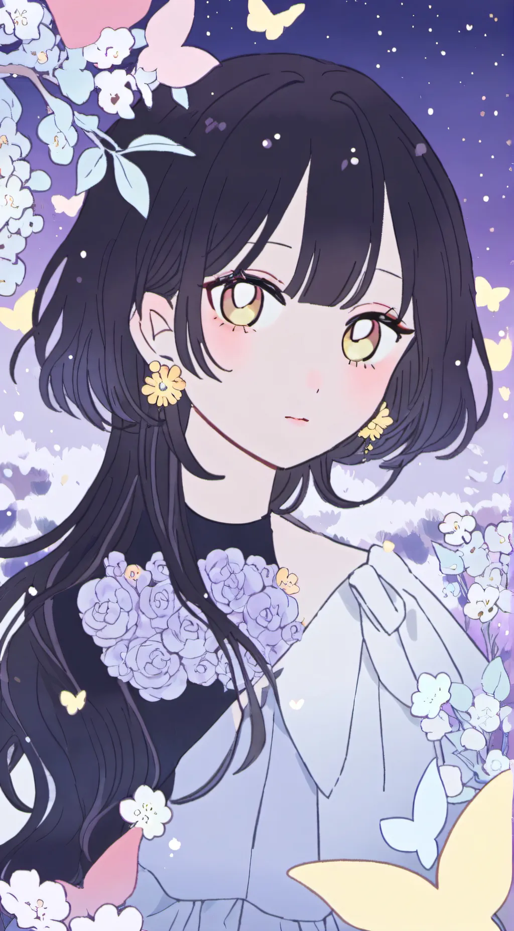 ai character: Lily background