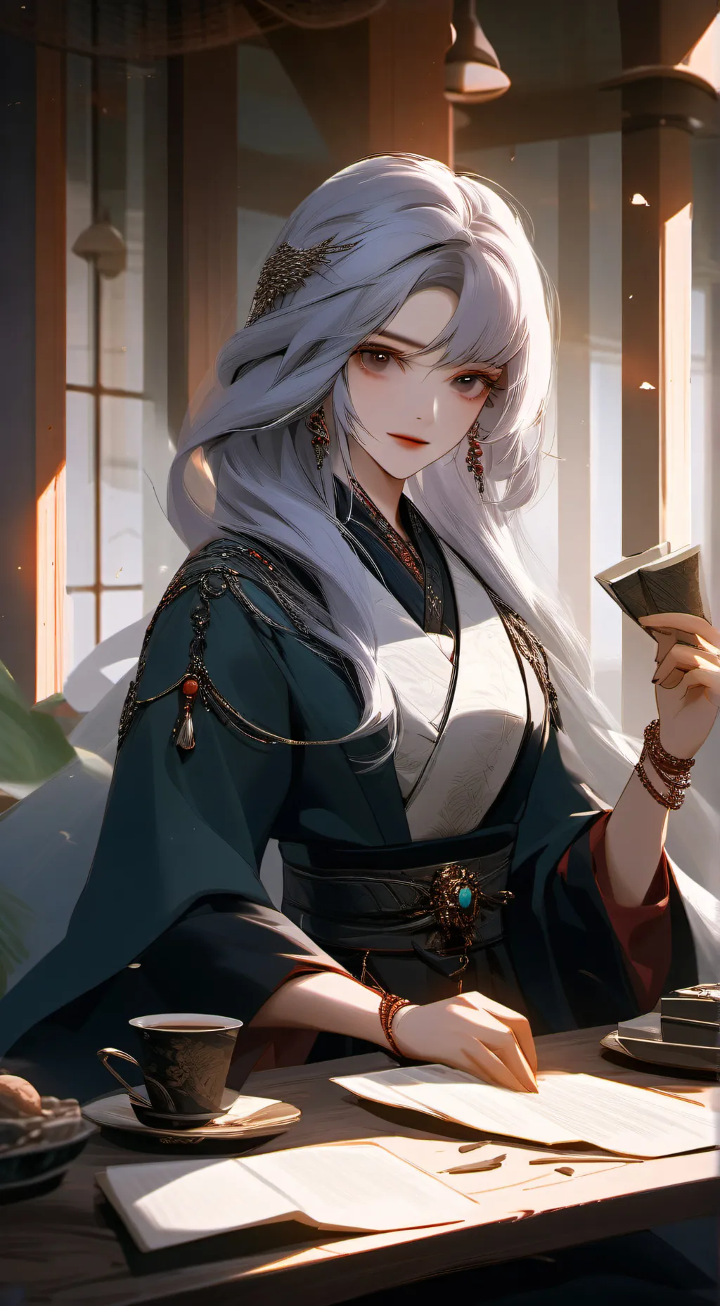 ai character: doll x you md background