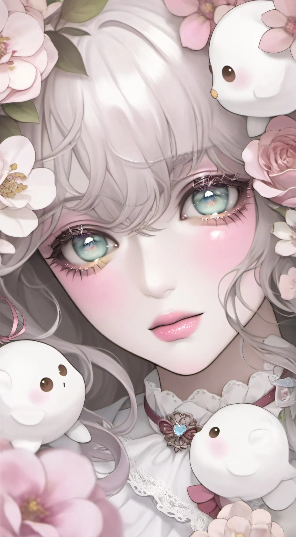 ai character: I wanna live song background