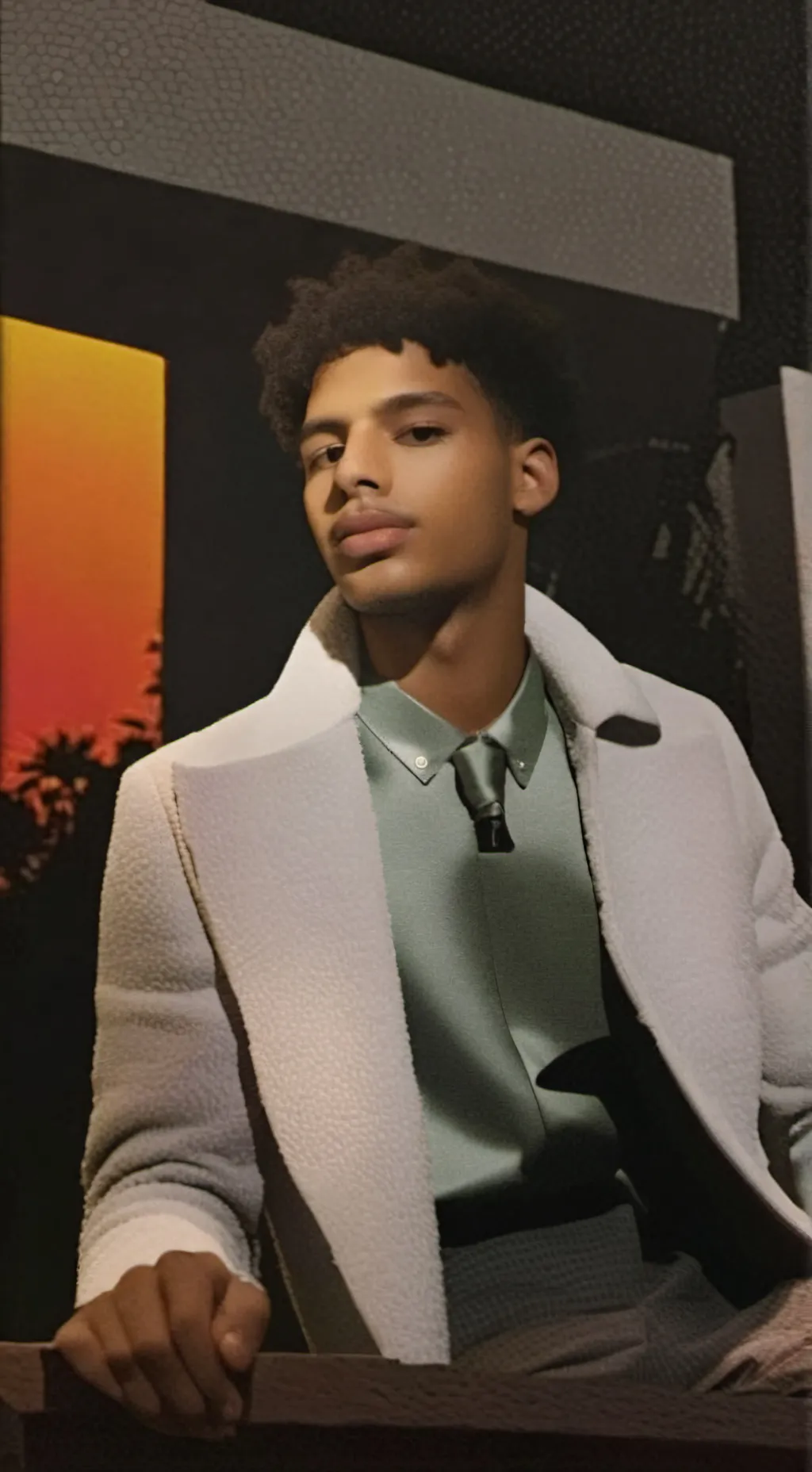ai character: Liam  background