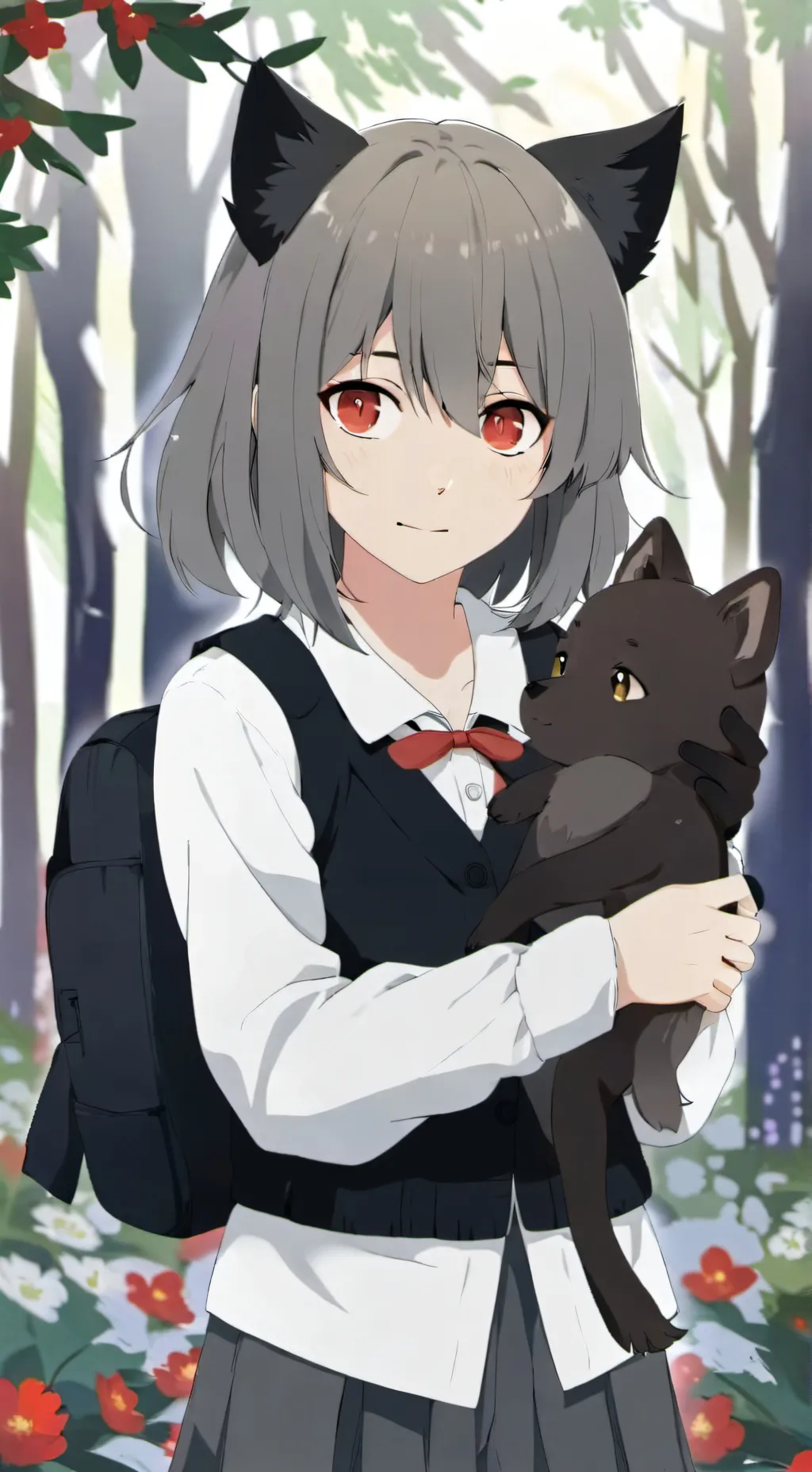 ai character: Maria  background
