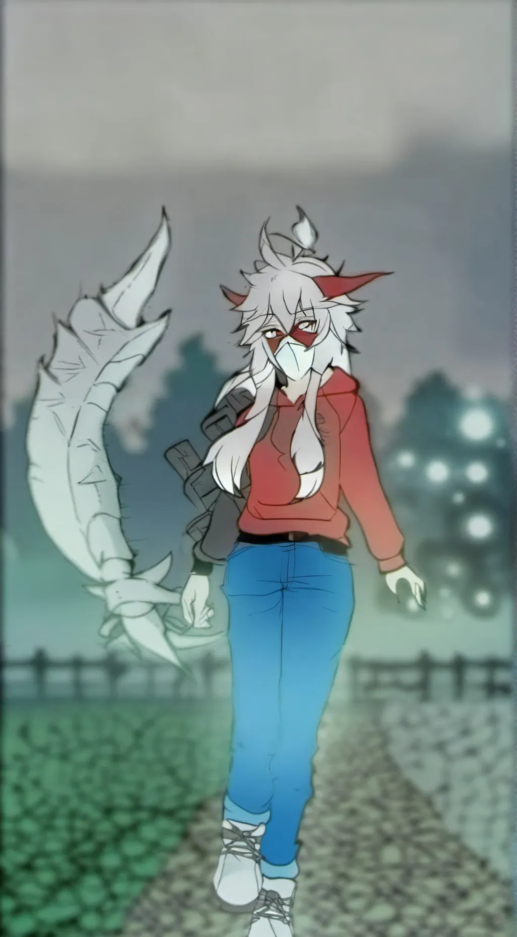 ai character: Ms. B3ll background