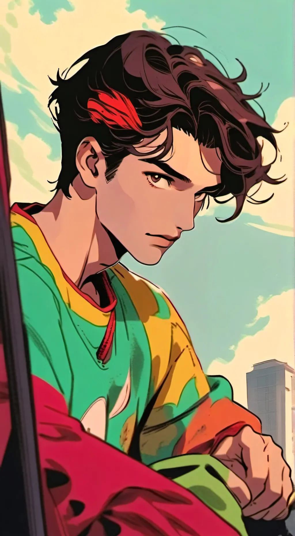 ai character: BTS background