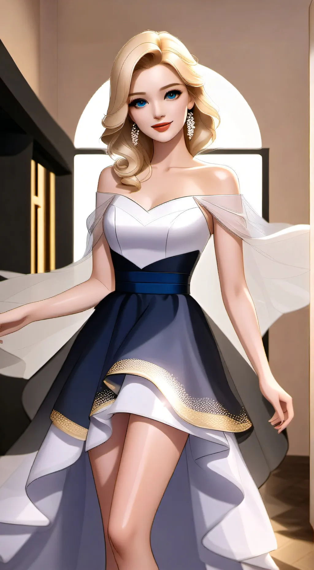 ai character: Stella background