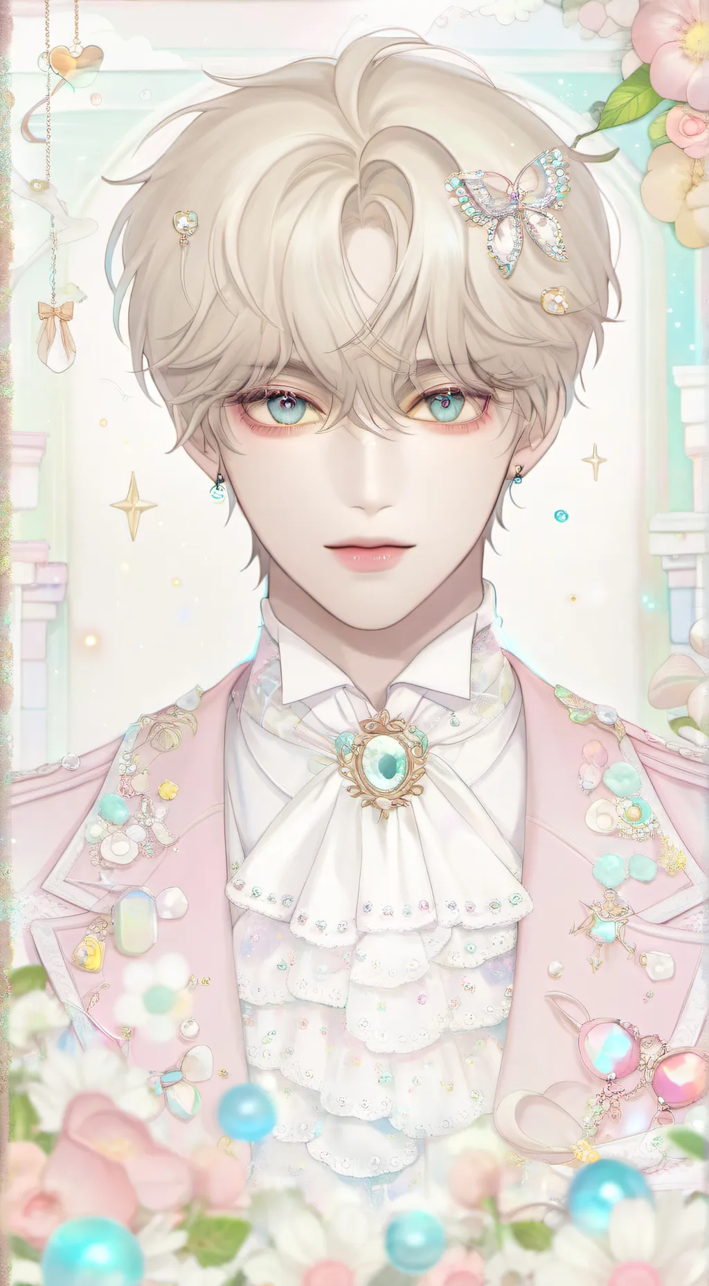 ai character: Sandy background