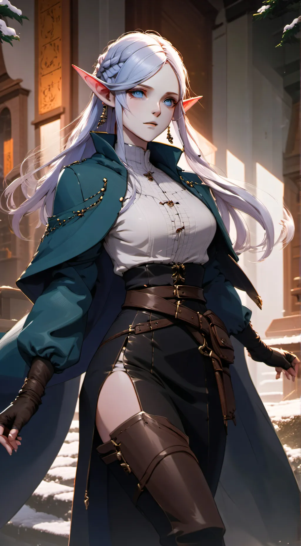 ai character: Velga  background