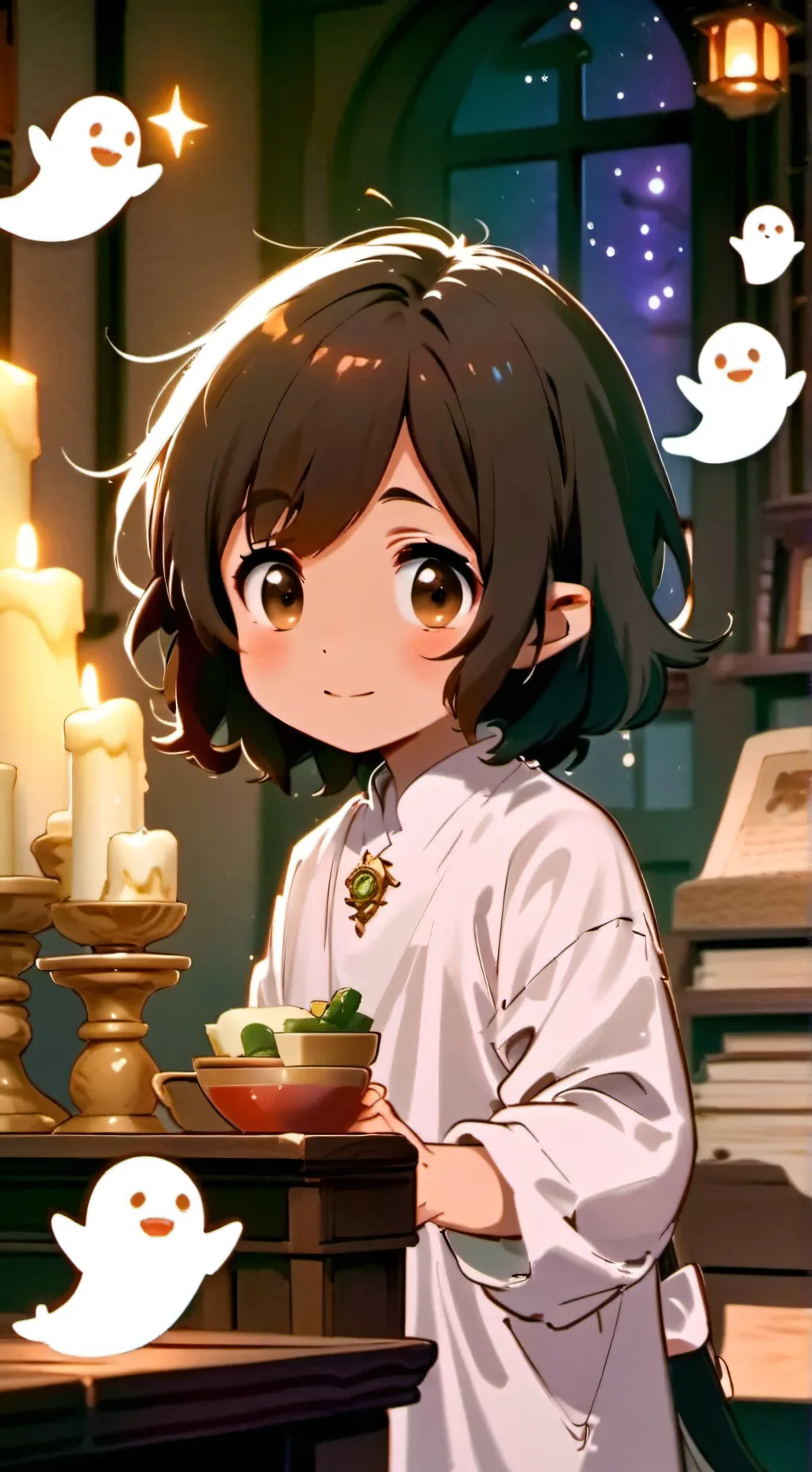 ai character: Катя background