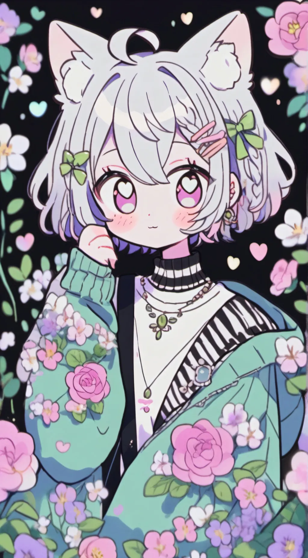ai character: Lily background