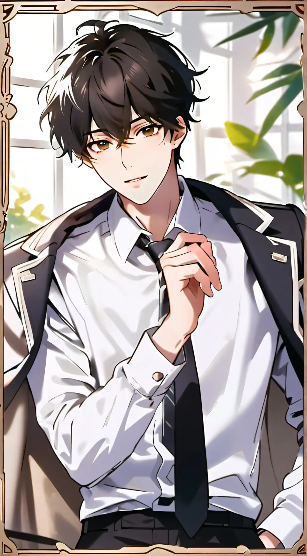 ai character: Handsome Bully background