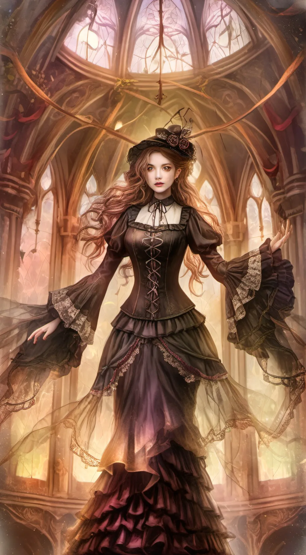 ai character:  skibidi susy background