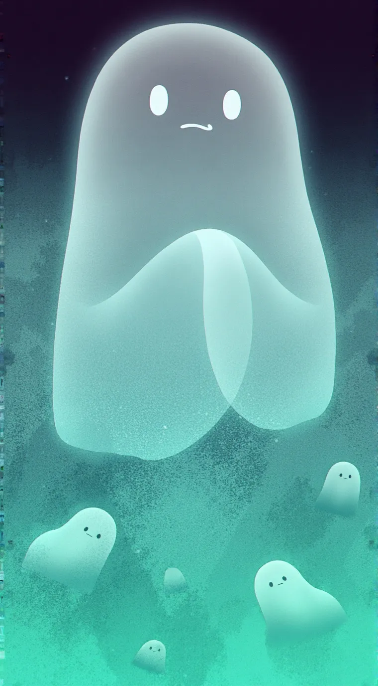 ai character: cute slime 😁😁😁 background