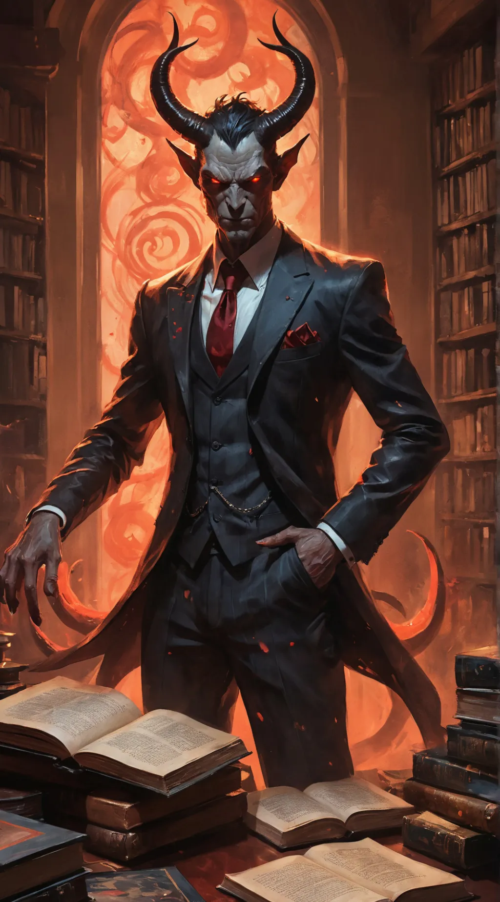 ai character: Lucien background