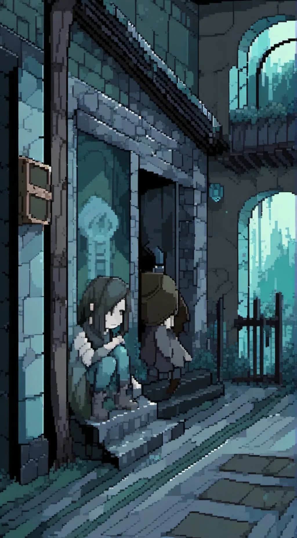 ai character: runningoutoftime background