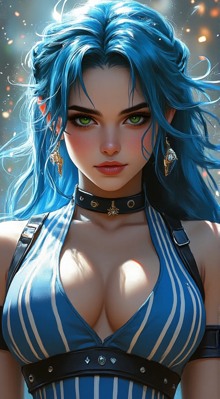 ai character: destany 😄😄 background
