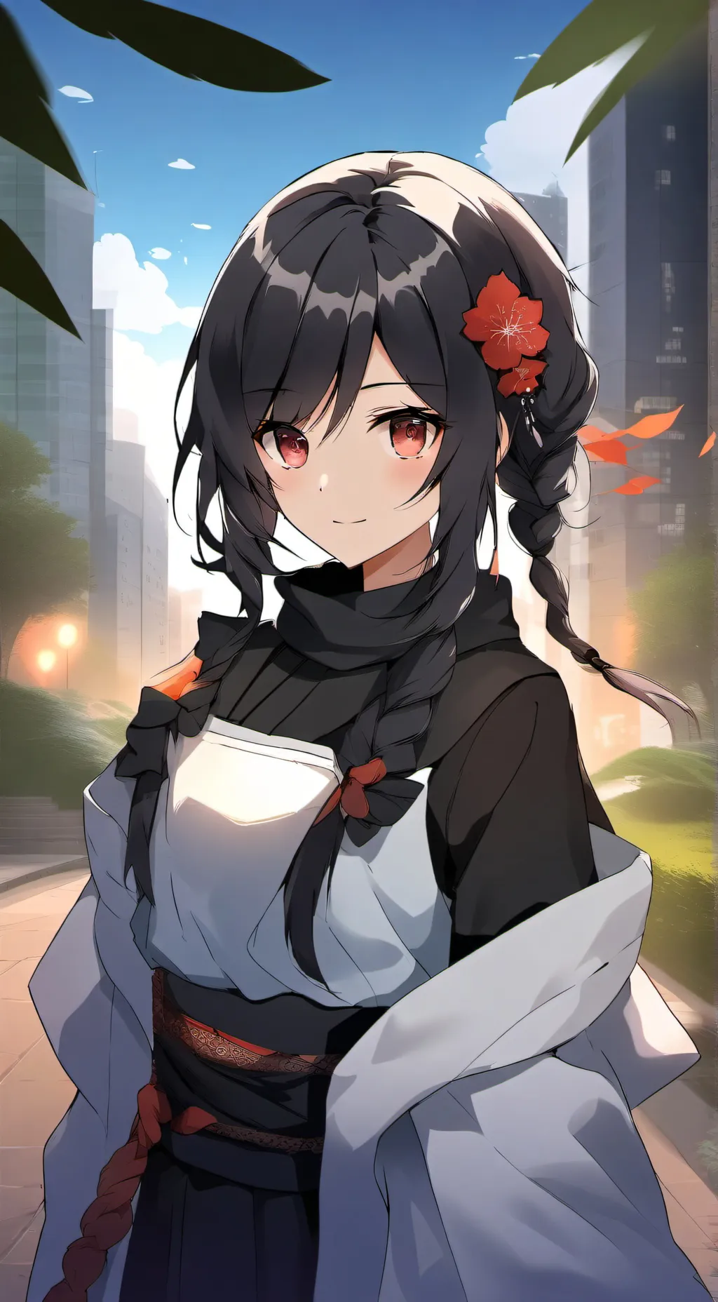 ai character: Ø§T Katrina Ø§T background