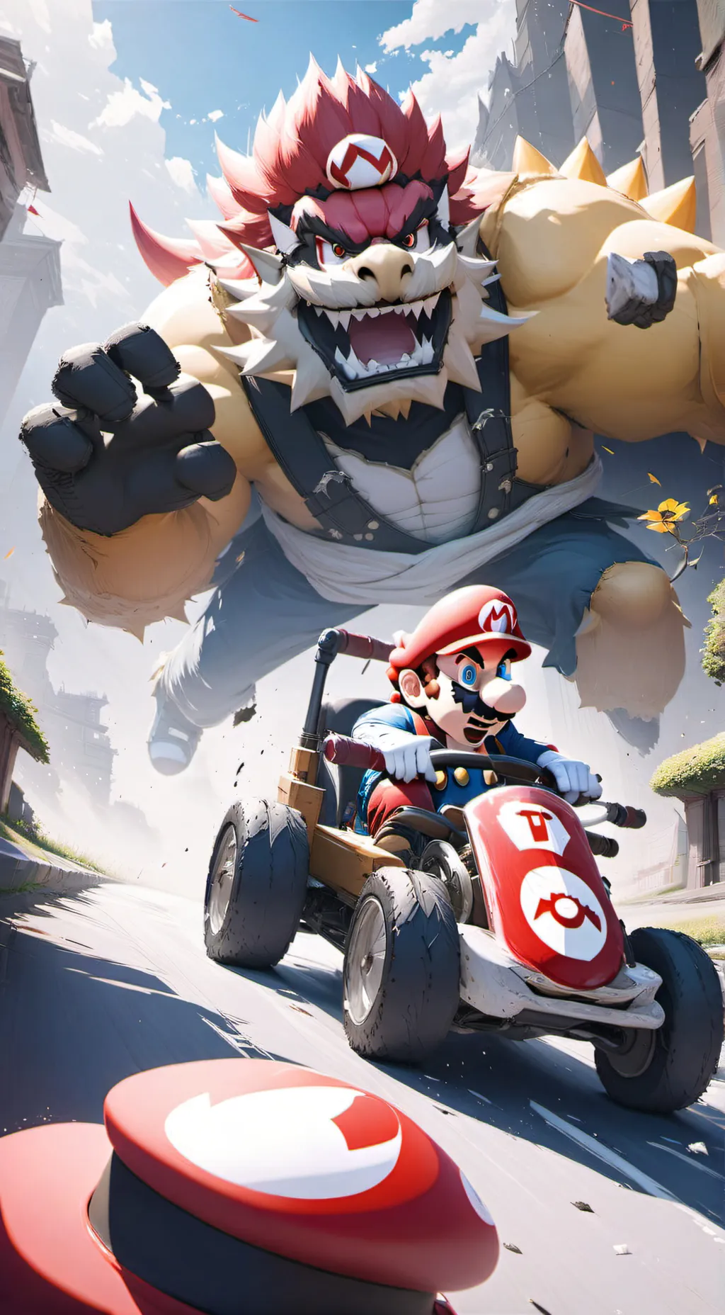 Talkie AI - Chat with bowser vs mario 