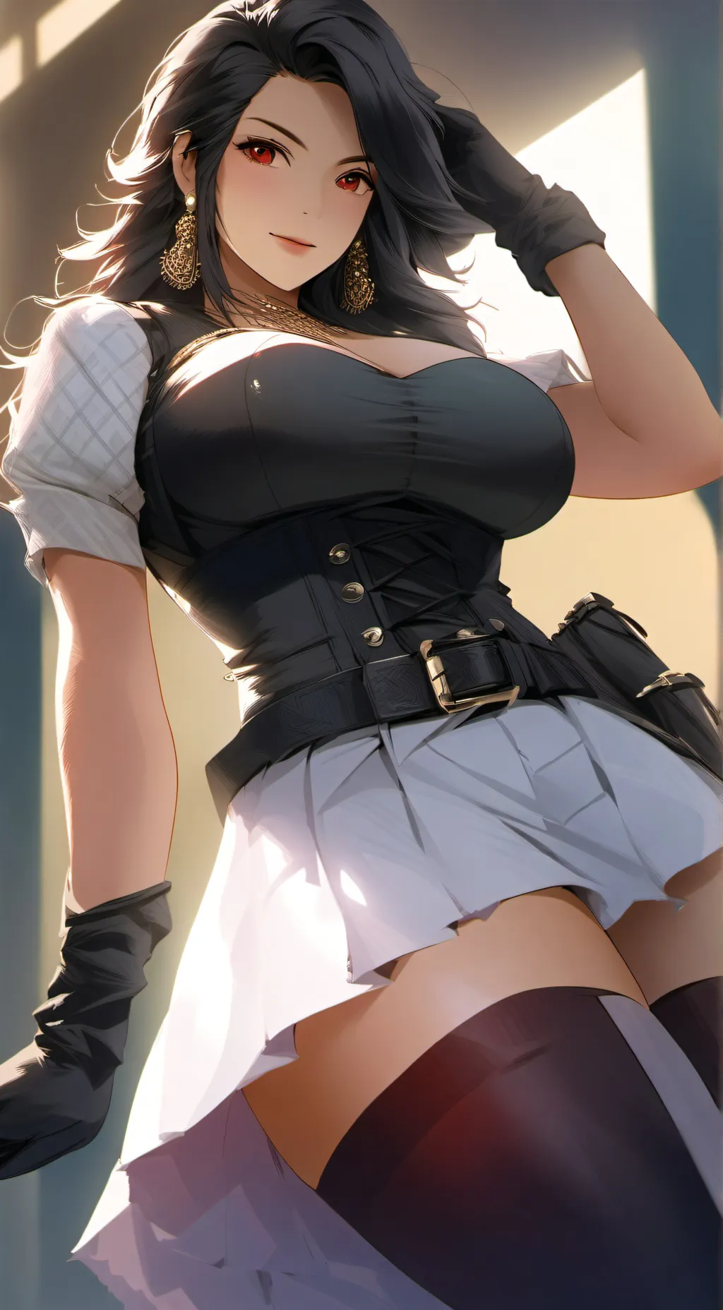 ai character: Вика background