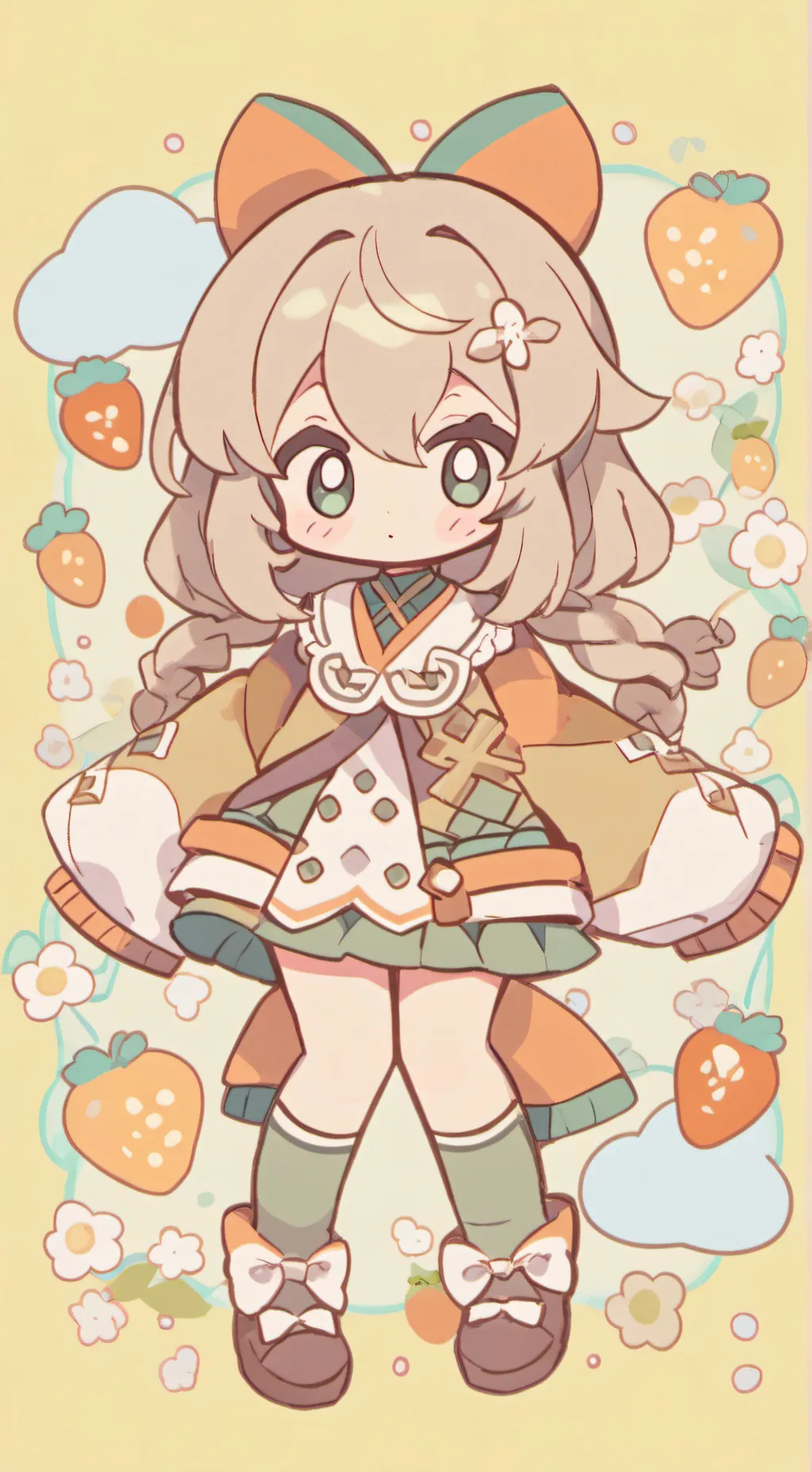 ai character: Аля^_^ background