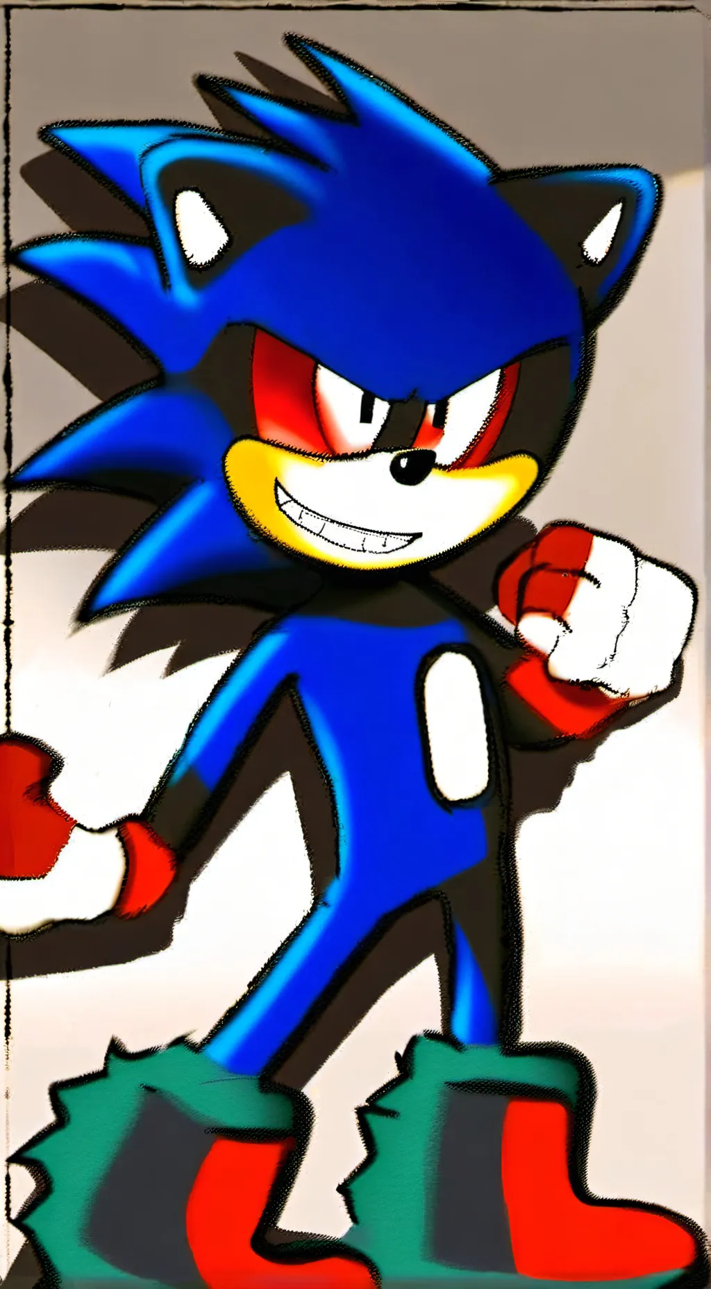 ai character: sonic.exe background