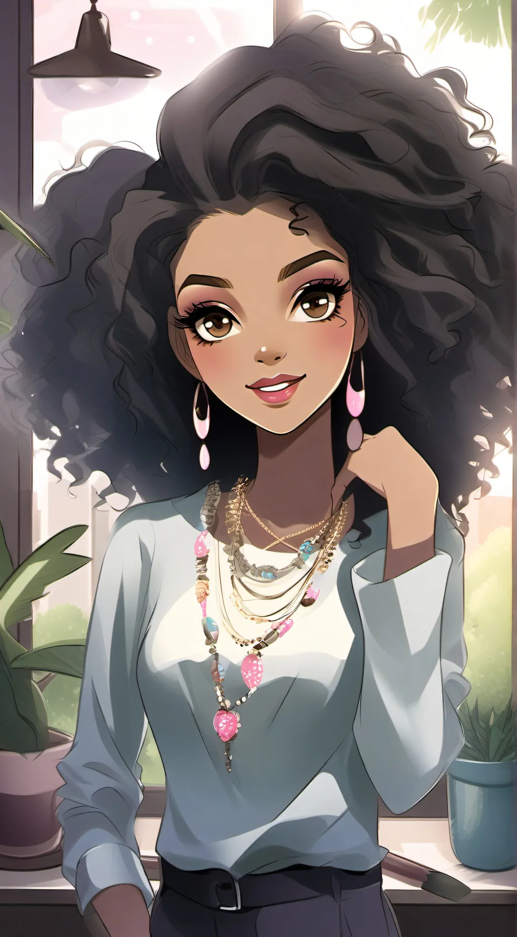 ai character: Faith background