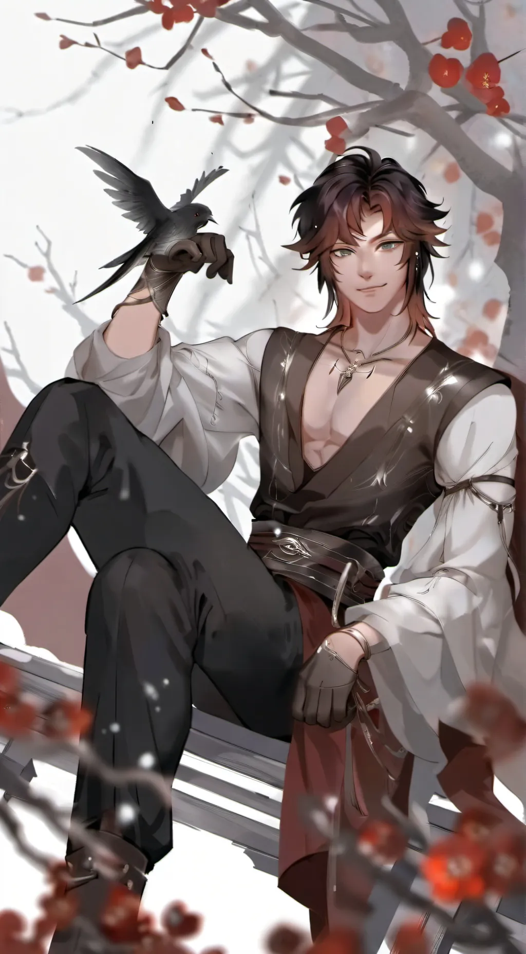 ai character: Kevin  background