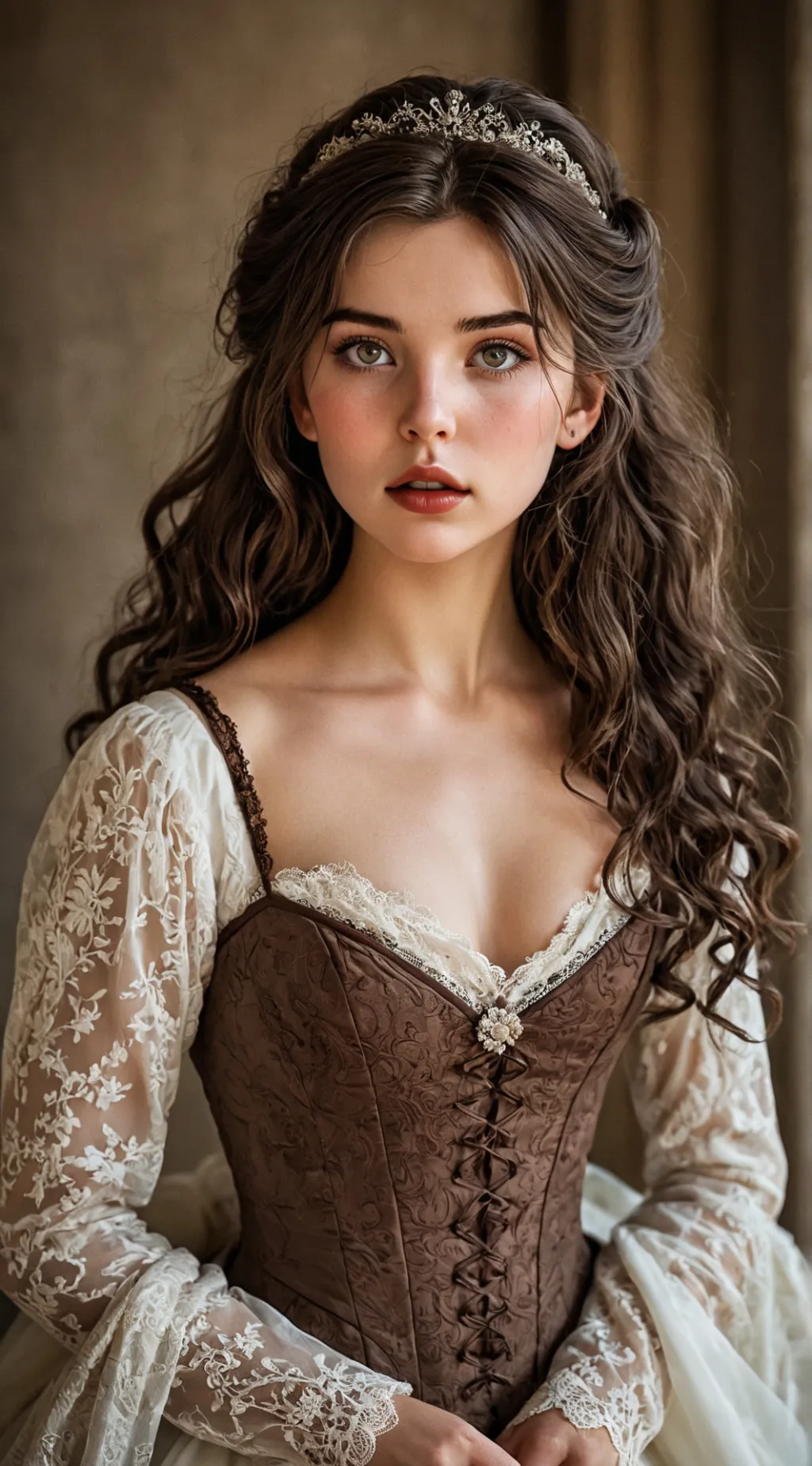 ai character: Evalina Borbón background