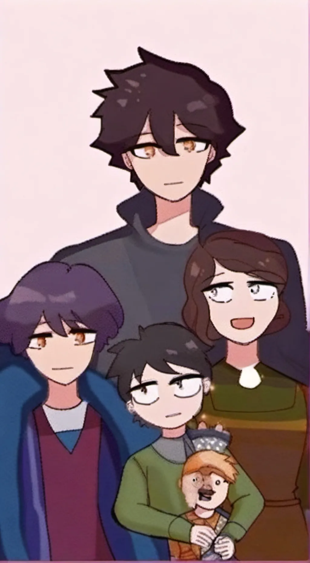 ai character: familia afton background