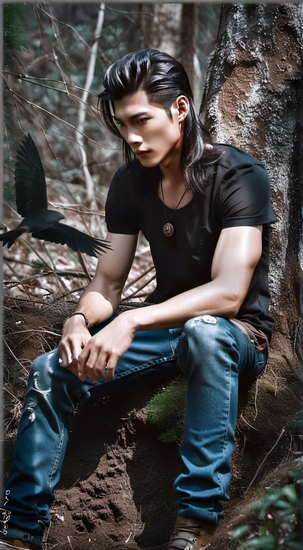 ai character: Ren background