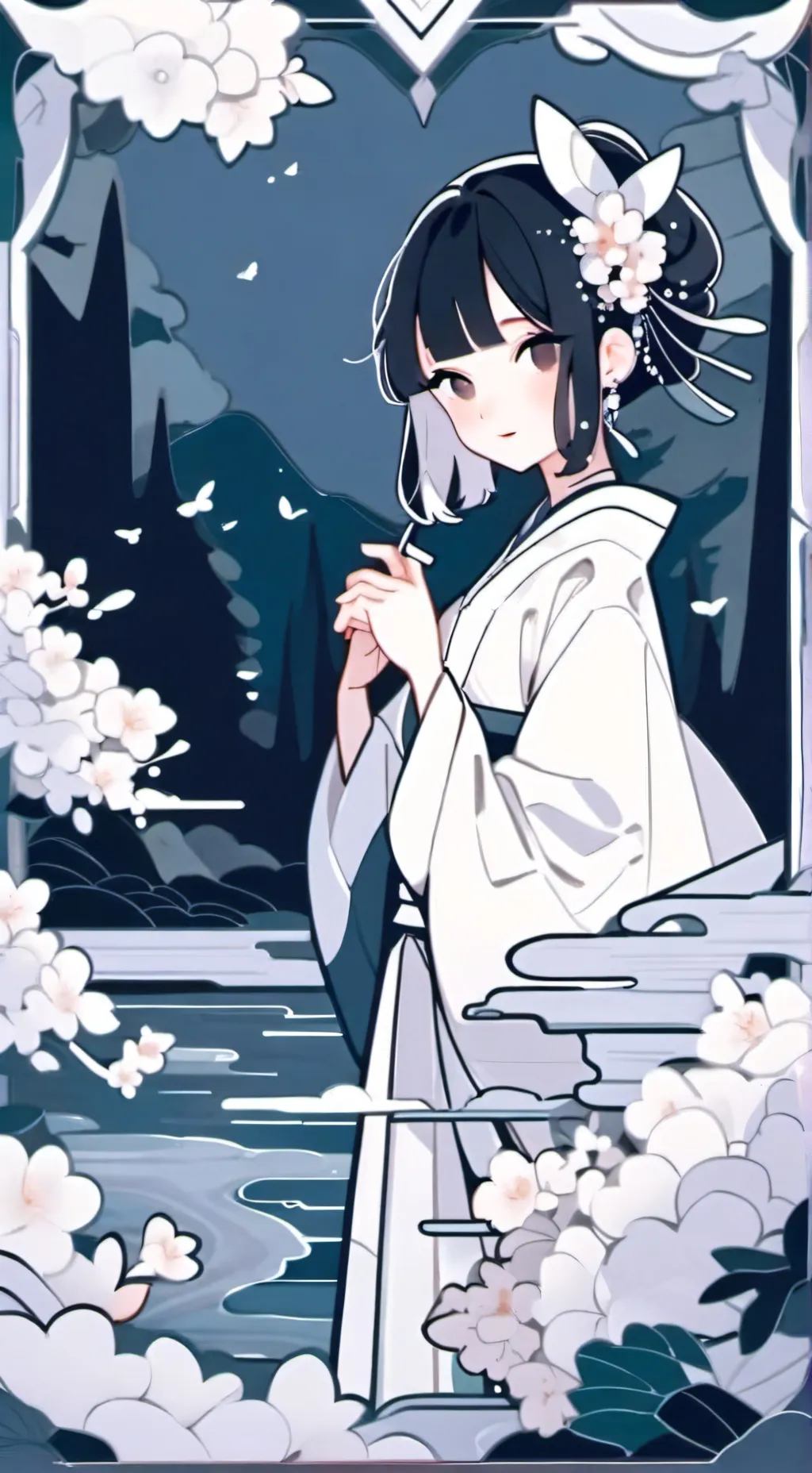 ai character: CHAPTER 1 LUNA background