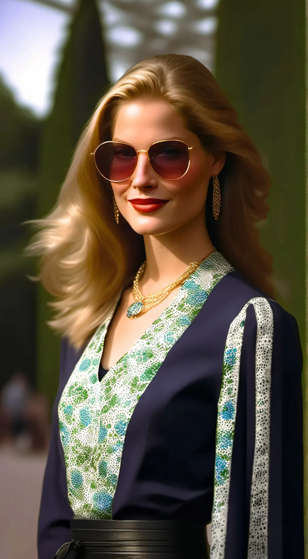ai character: emma and macy  background