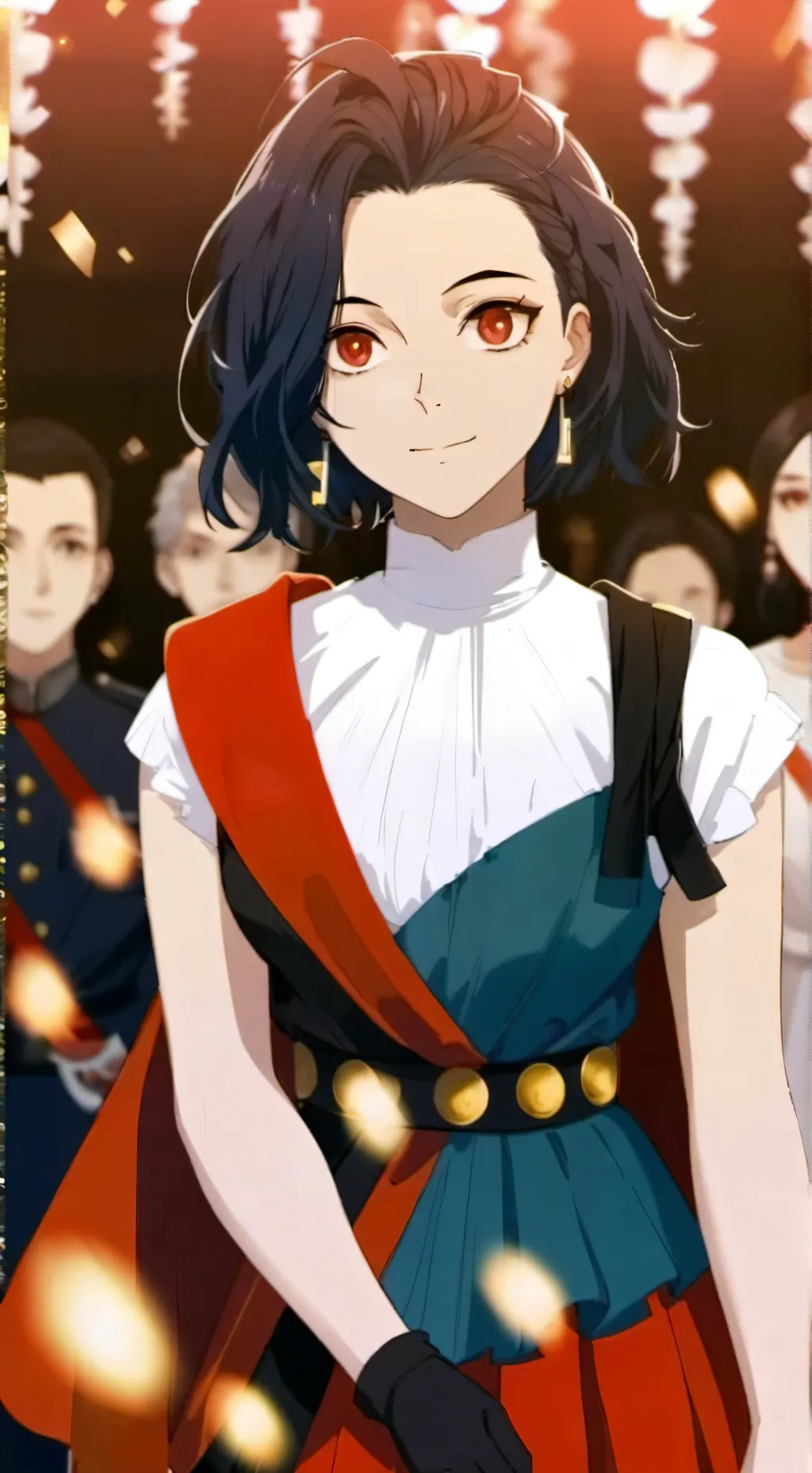 ai character: mha😅 background