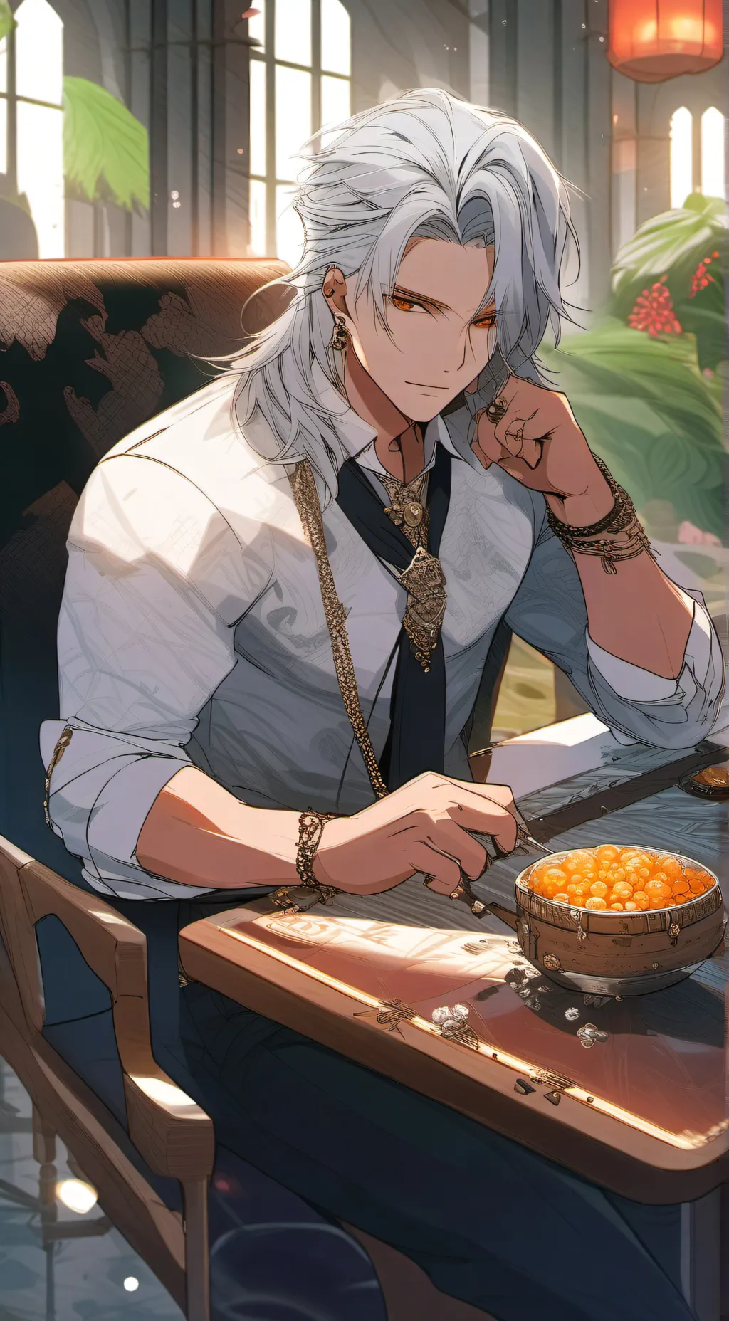 ai character: michael background