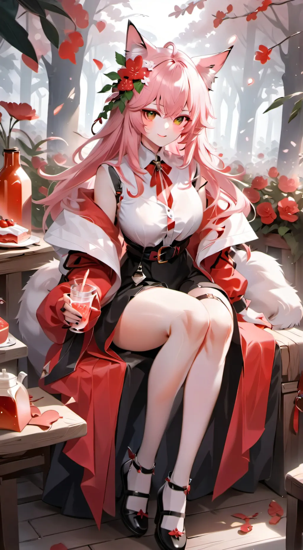 ai character: Maria background