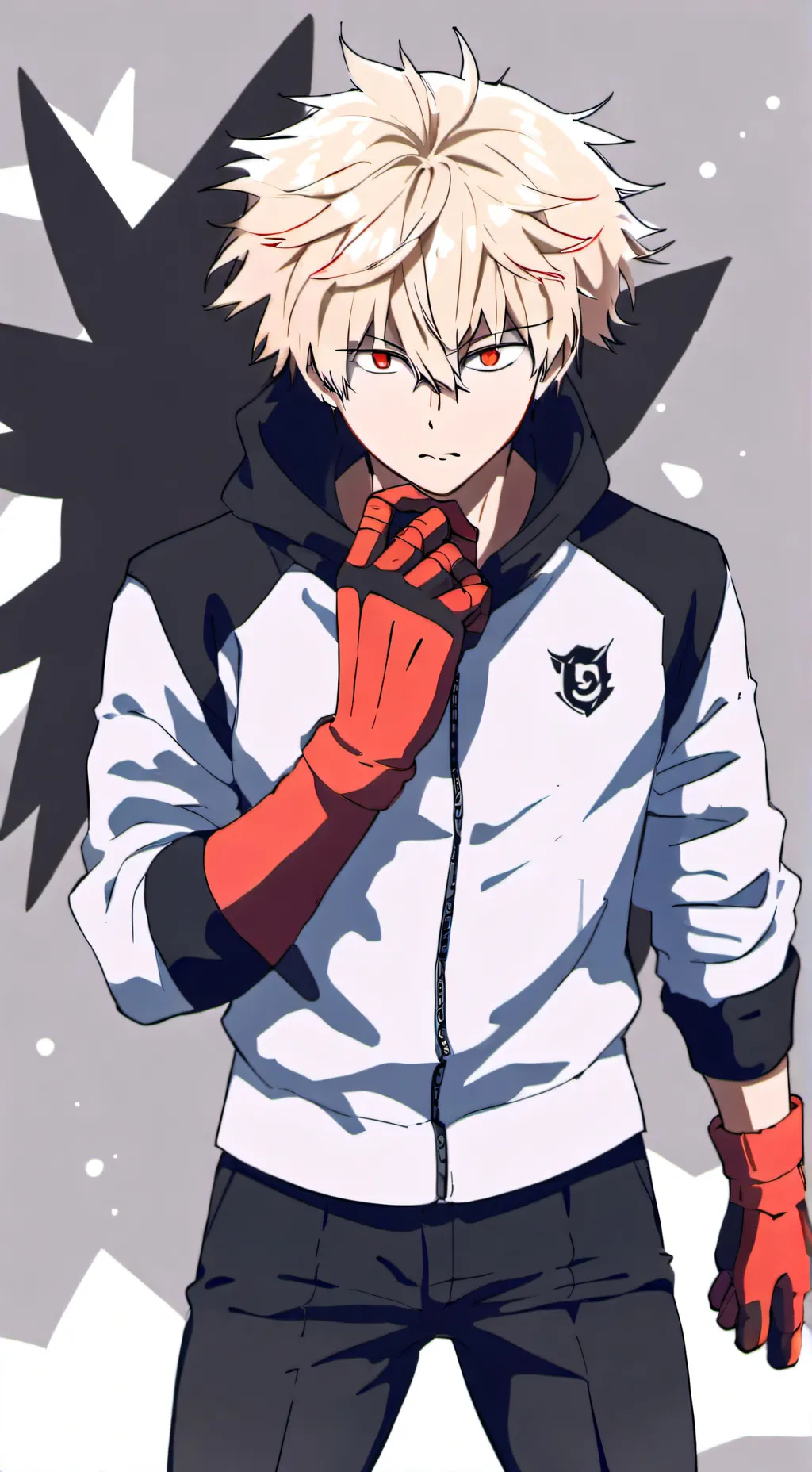 ai character: BAKUGO background