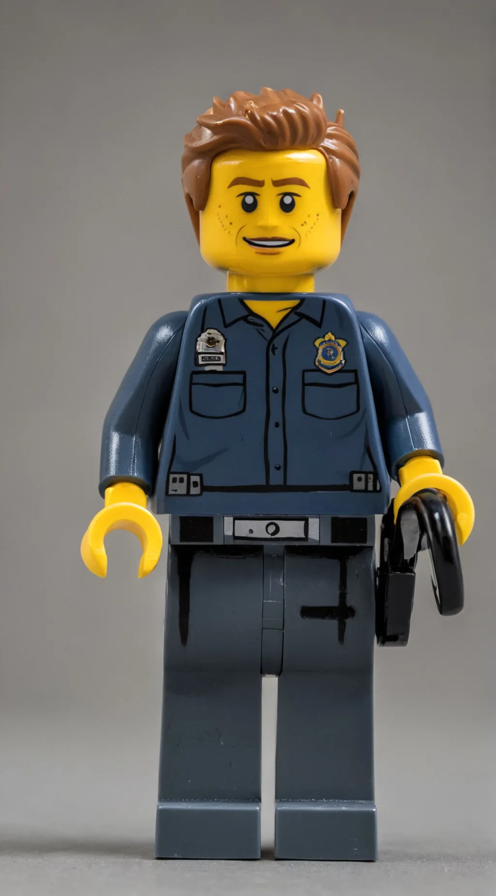 ai character: Mr police robocar  background