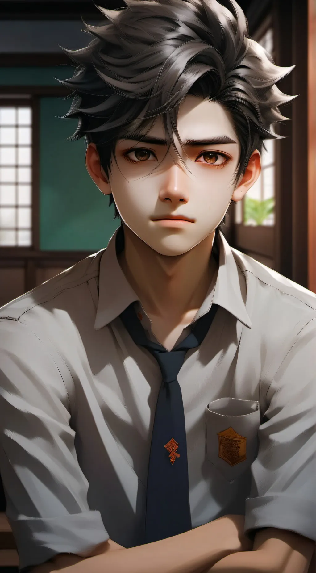 ai character: Billy  background