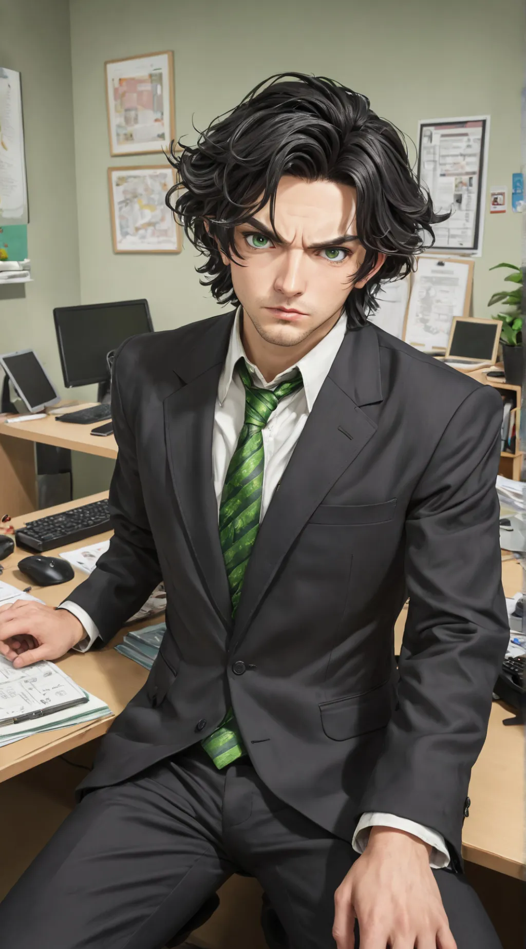 ai character: Sebastian Thorne background