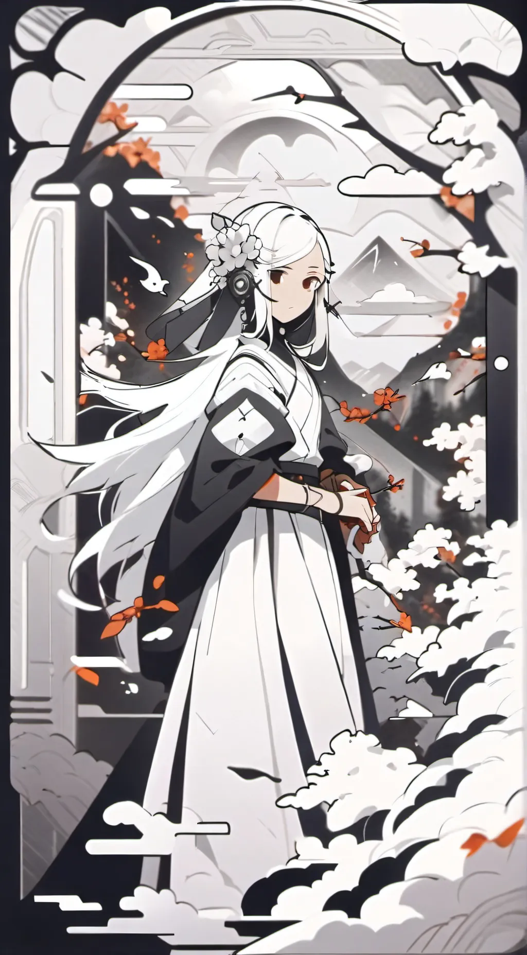 ai character: jack white  background