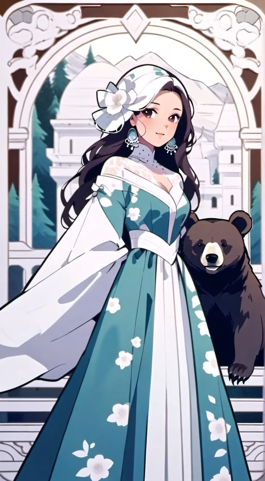 ai character: benear background