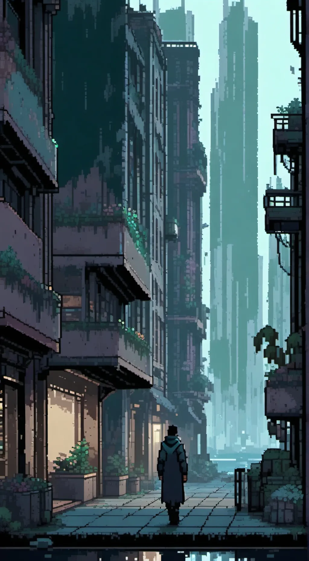 ai character: After Earth  background