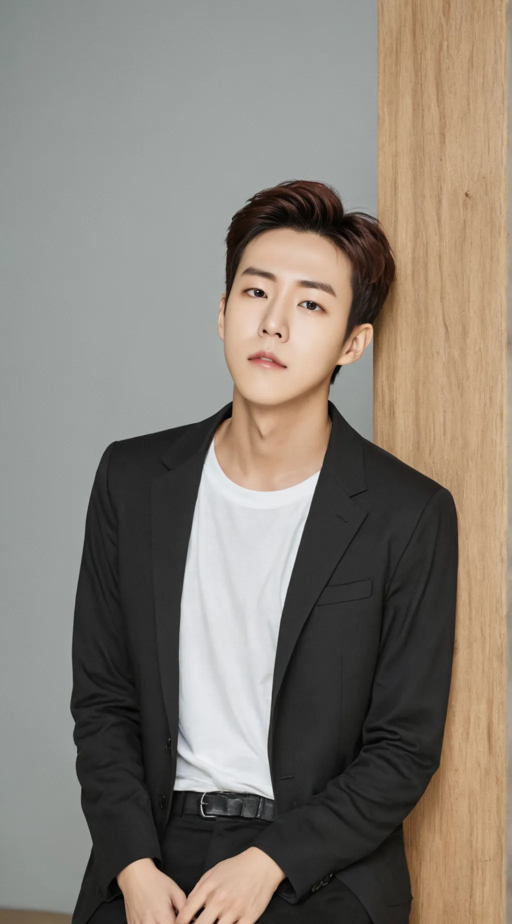 ai character: kim hyun  background