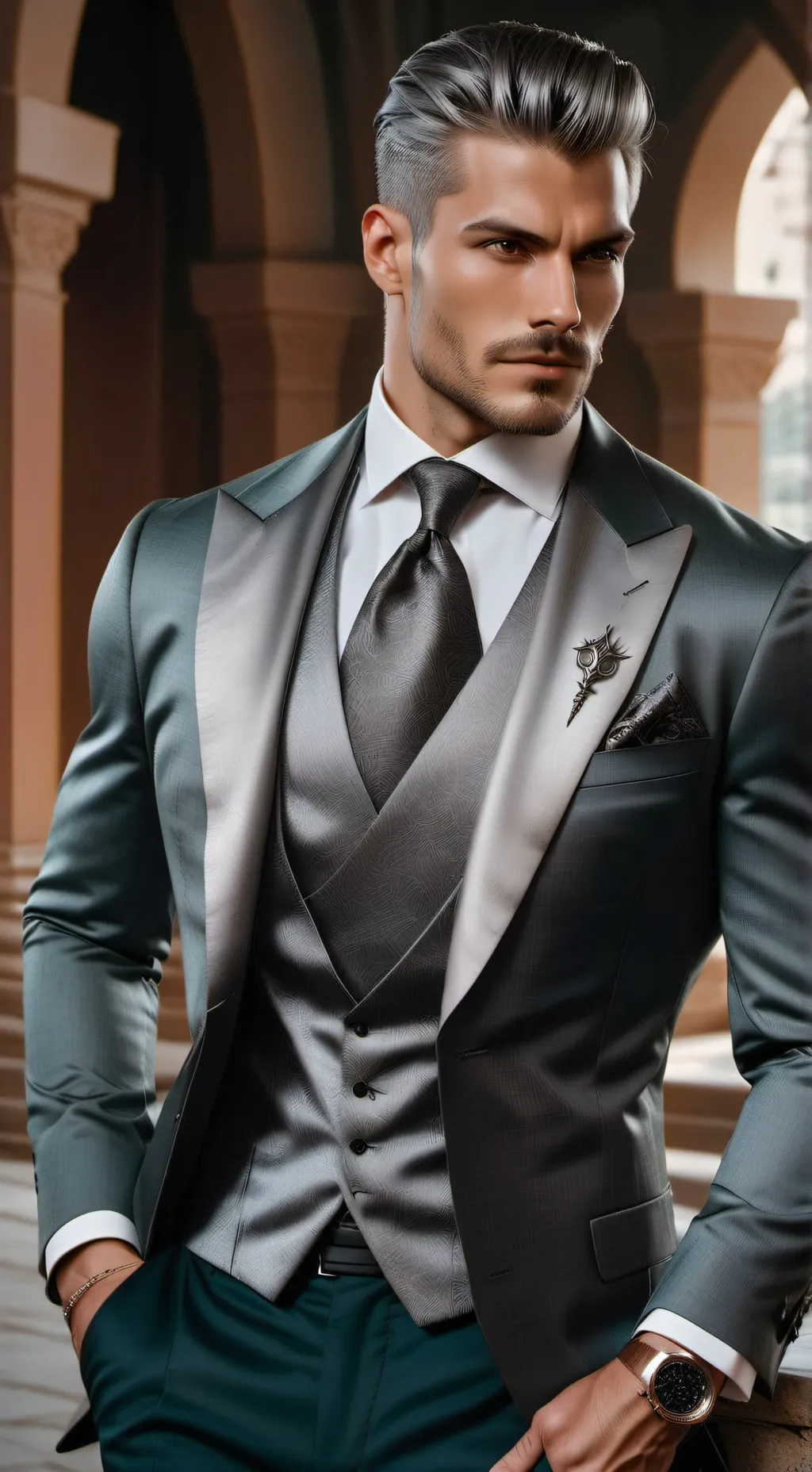 ai character: Xaviert Sanchet background