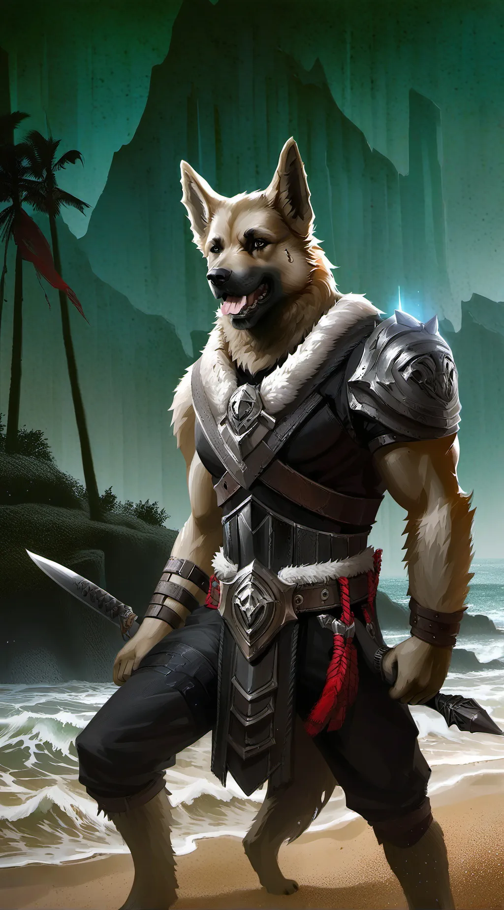 ai character: Dexter background