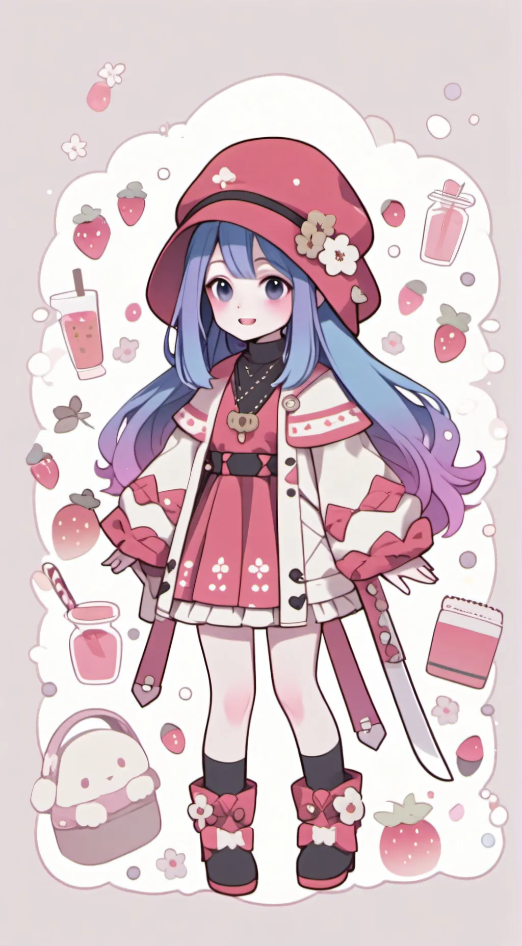 ai character: Terra background