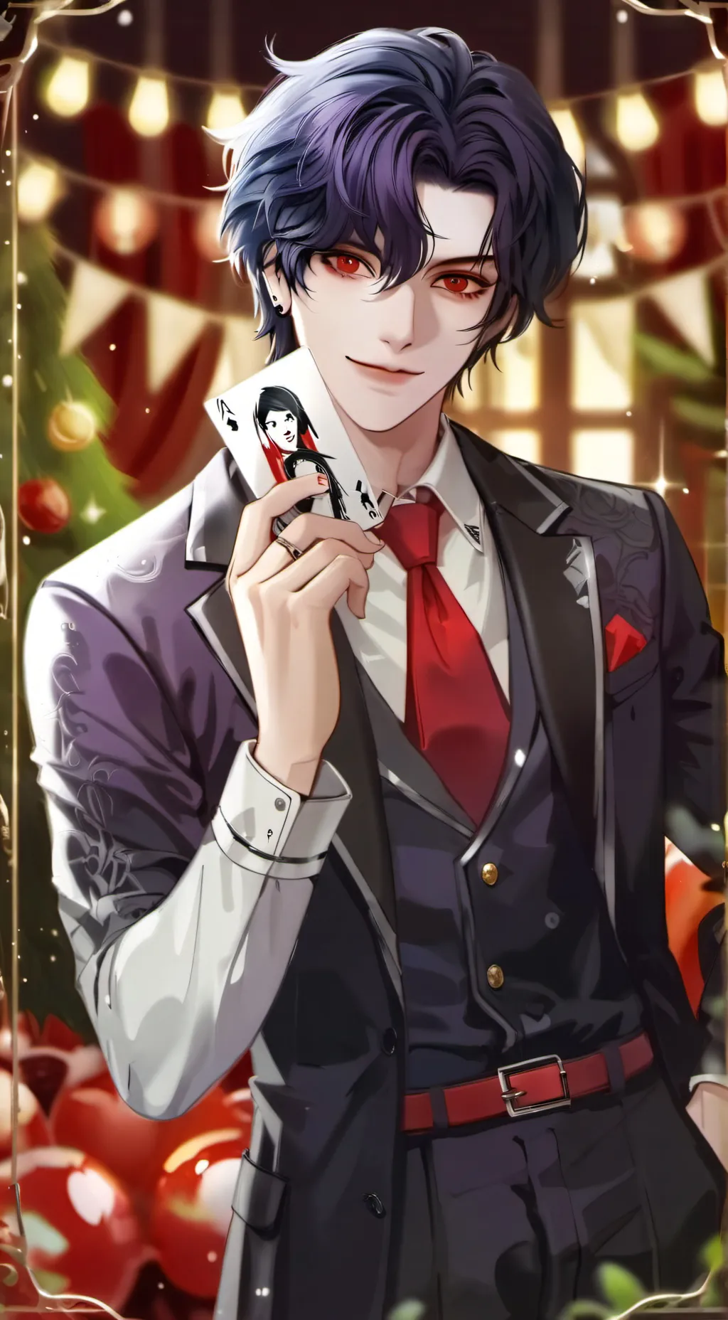 ai character: 🔮😈Alexander joker🎭 background