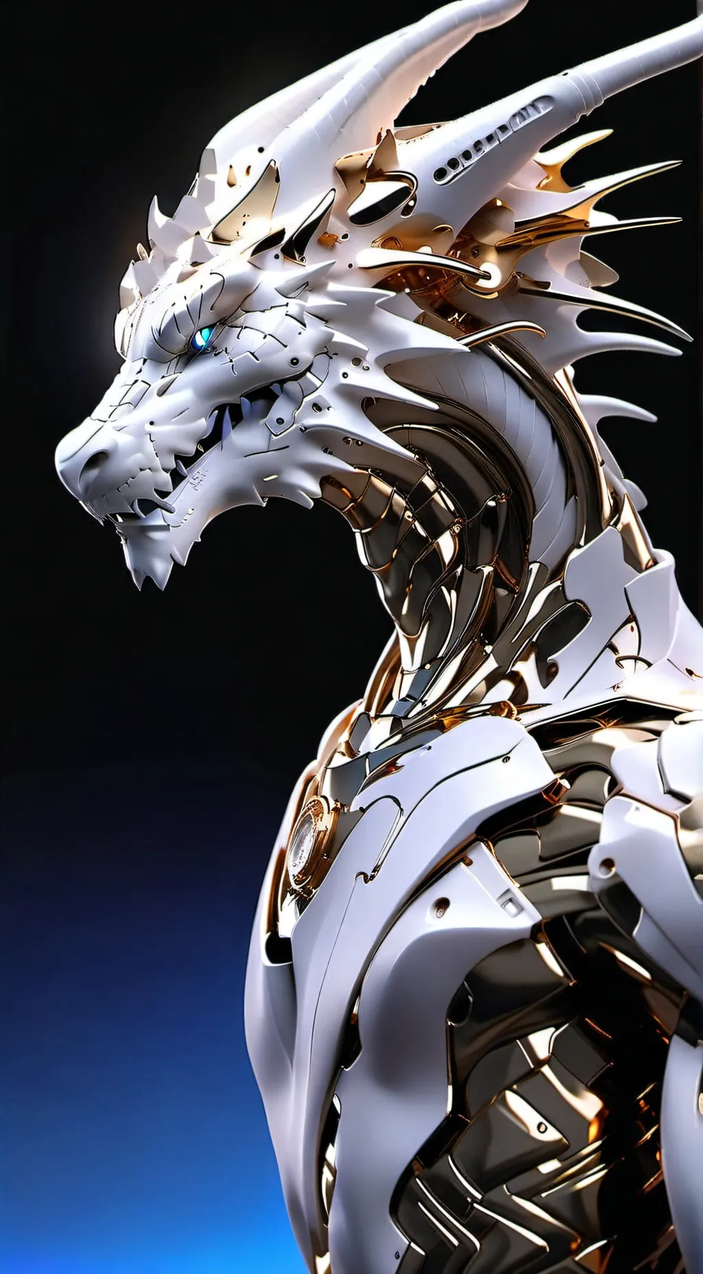 ai character: Ivory background
