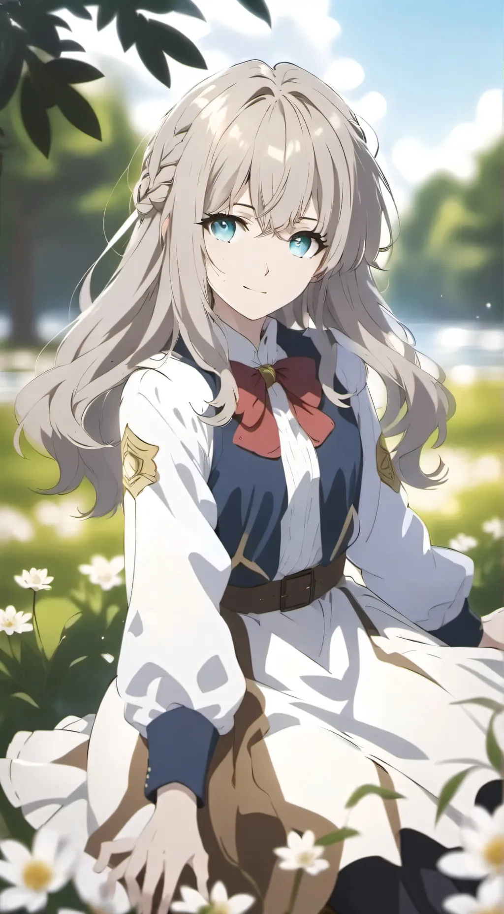 ai character: uzake  background