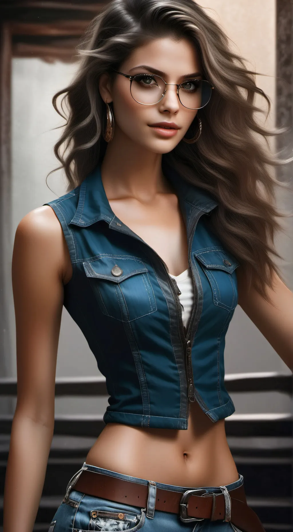 ai character: Mía background