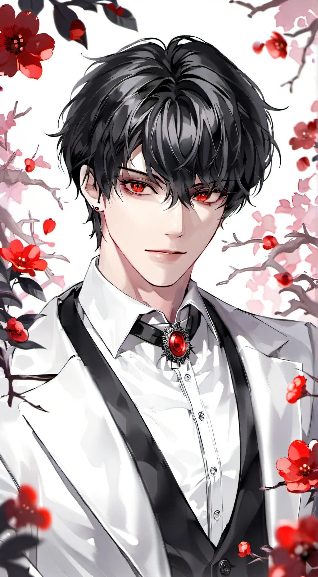 ai character: vampire background