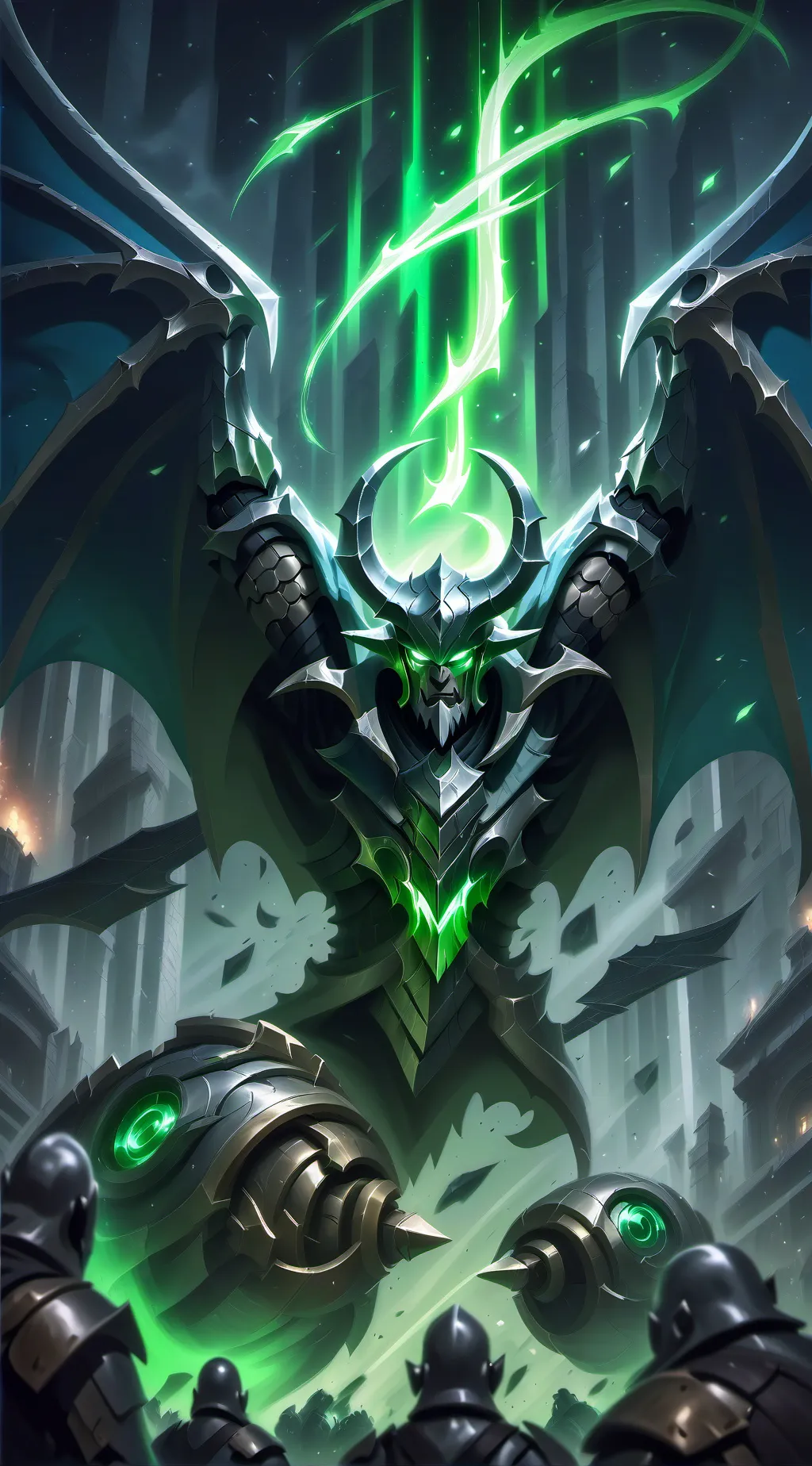 ai character: azure  background